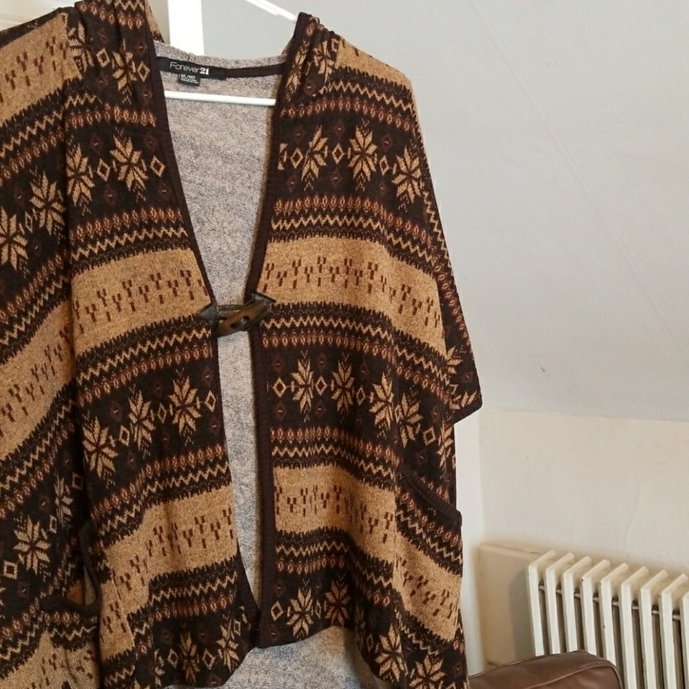 Hooded Poncho